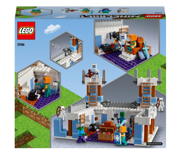 LEGO Minecraft 21186 Lodowy zamek - 1040655 - zdjęcie 10